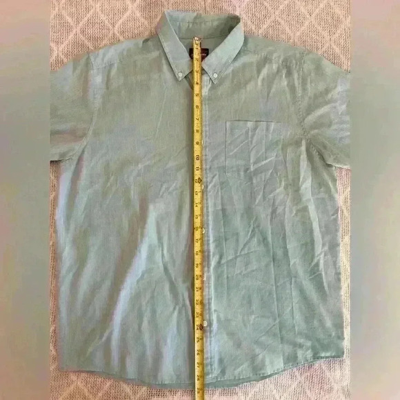 Patagonia Men’s Button Up Blue Shirt. Size Large - Picture 7 of 9